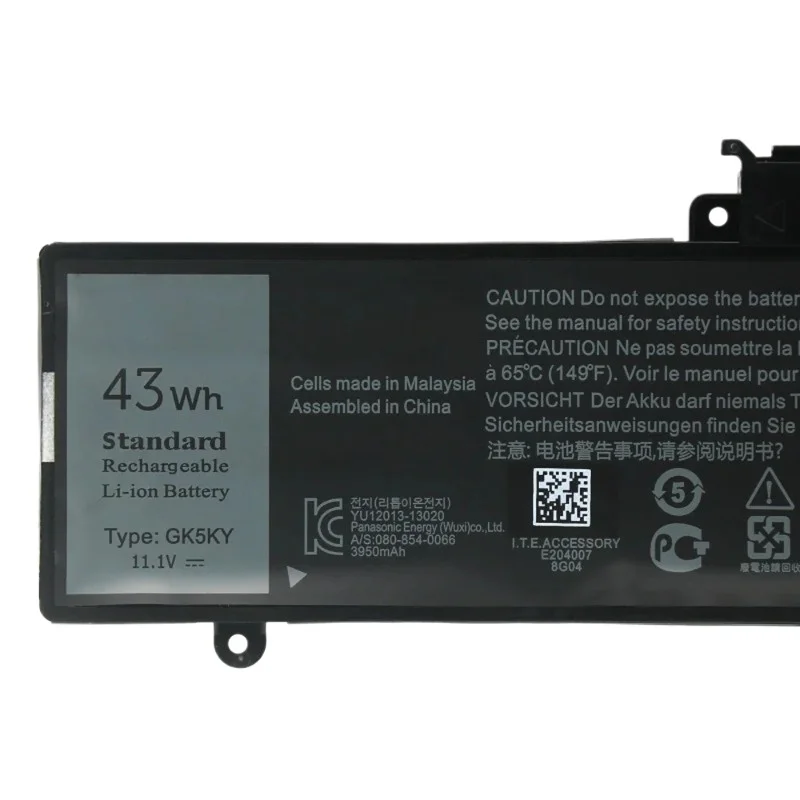 For Dell Inspiron 11 3000 Series 3147 3148 3153 3152 3157 3158 15 7000 7558 7568 13 7353 7359 7347 7348 7352 4K8YH GK5KY Battery view 2