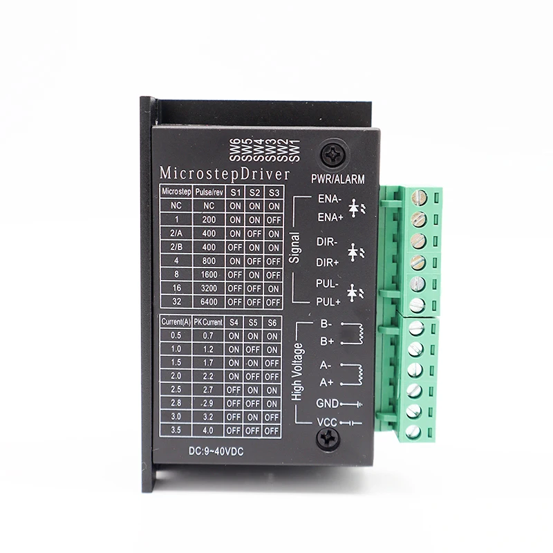 1pcs 3pcs 5pcs Stepper Motor Driver TB6600 23 Nema 34 42/57/86 Nema17 4A DC9-40V 1 Axis Stepping Motor CNC Engraving Machine