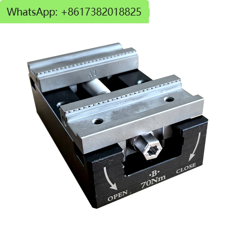 

CNC self centering vise concentric four or five axis precision fixture zero positioning chuck quick change tool