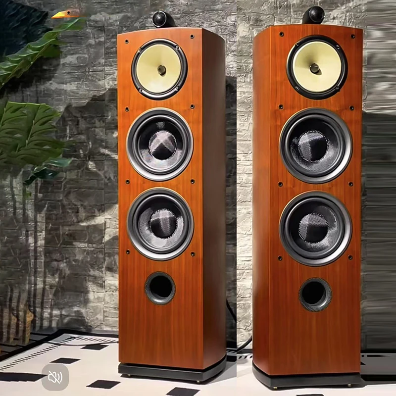 Home Theater System Nautilus Audio 801 Dual 8-inch Bass Fever HiFi Three-way Floor-standing Passive Speakers