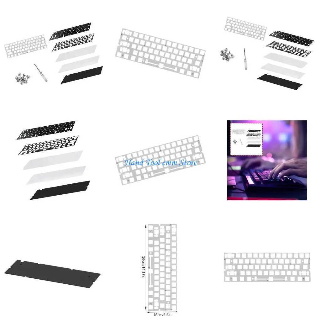 

H37F Upgraded Aluminum Plate Positioning Board Plate Mounted Stabilizer Replacement