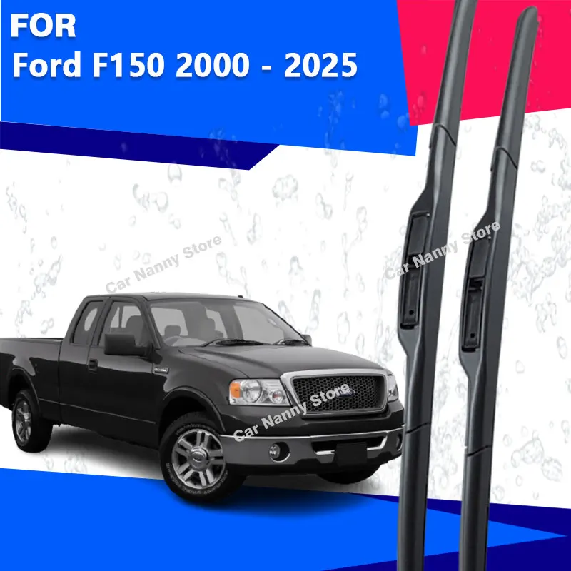 

Щетки лобового стекла для Ford F150 2000-22026, автомобильные дворники, резиновая полоса, стеклоочиститель, мягкая резина 2001 2002 2003 2004 2005
