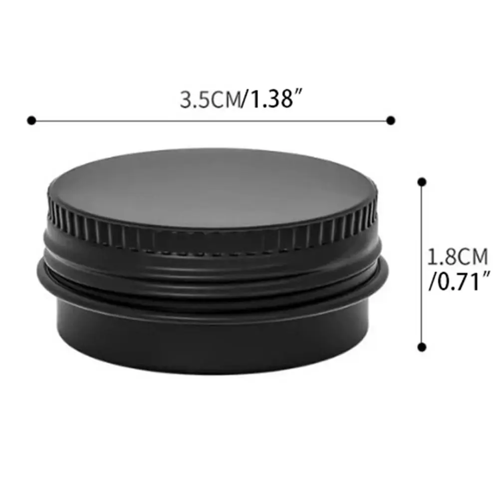 Portable Dust-proof Black Pill Box Light-proof Not Rust Mini Medicine Box Safety With Lid Pill Packing Box Medicine Storage