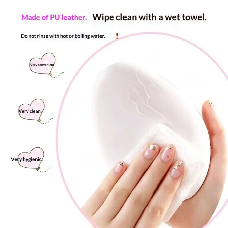 Extra Large Lotion Sunscreen Ointment Applicator Soft Leather Surface Puff Body Cleaner Shower Brush Sunscreen Applicator
