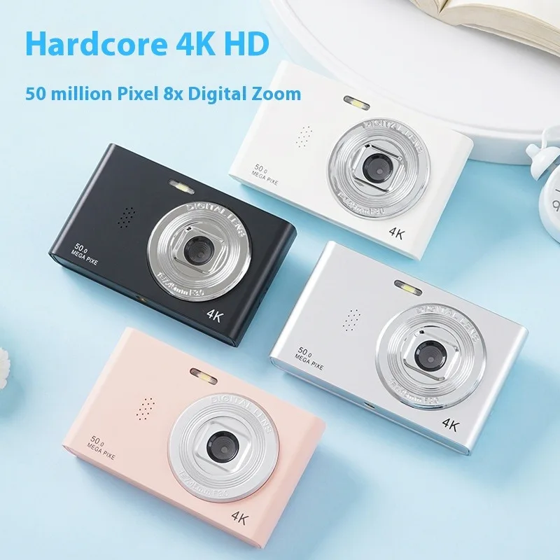 Digital Camera With 64G Card 16X Zoom Anti Shake Compact Small 1080P Vido Photography for Student Perfect Birthday Gift