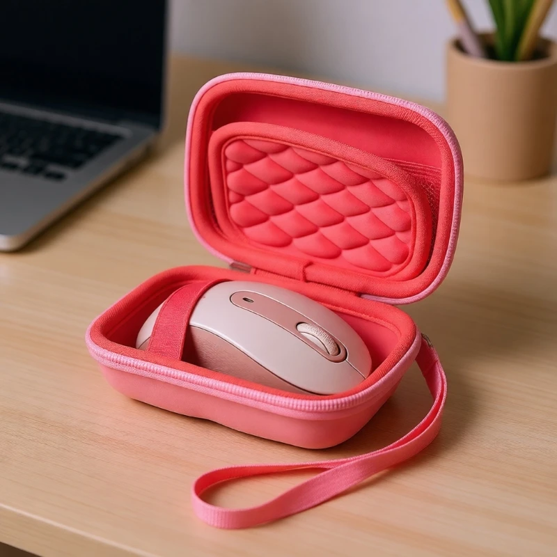 Small EVA Mouse Protective Cover Case Reinforced Stitching For M650 Storage Easy Opening Closing 896C