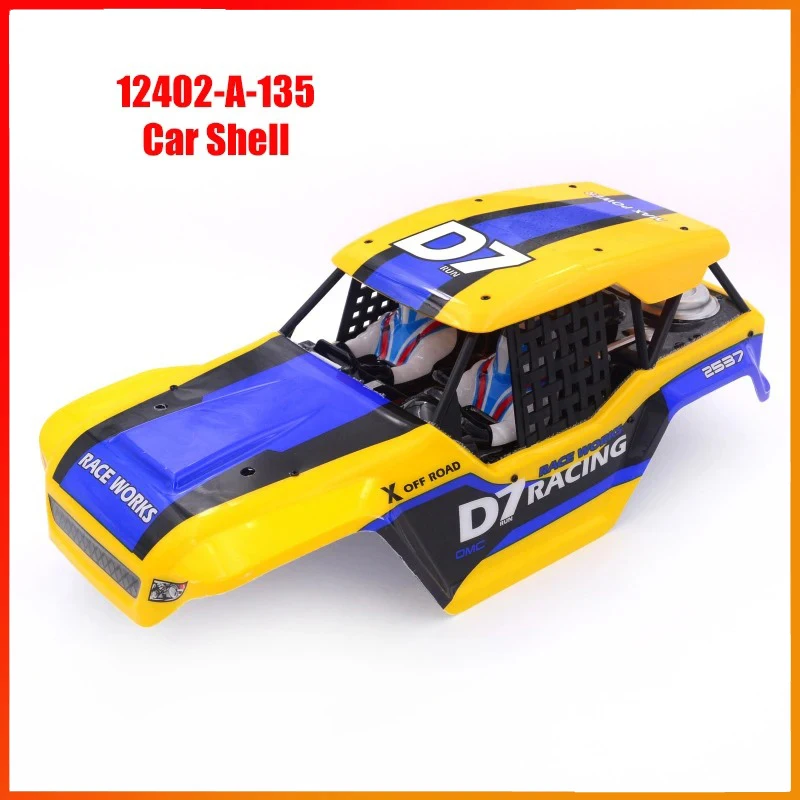 WLtoys-12402-A 12402a RC Peças De Reposição De Carro, Pneus Shell, Servo Motor, Engrenagem, Controlador Remoto, Receptor, Eixo De Transmissão, Braço De Balanço, Etc