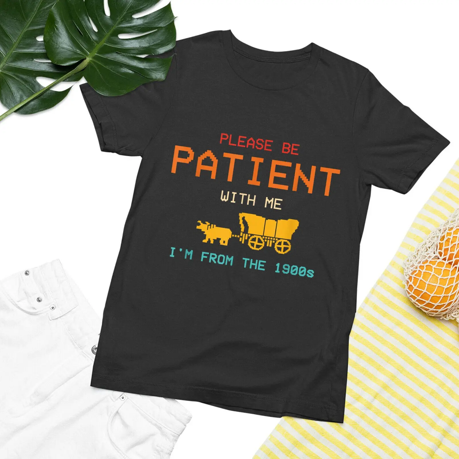 

Please Be Patient With Me I'm From The 1900s Vintage T-Shirt, 1900s Graphic Tee