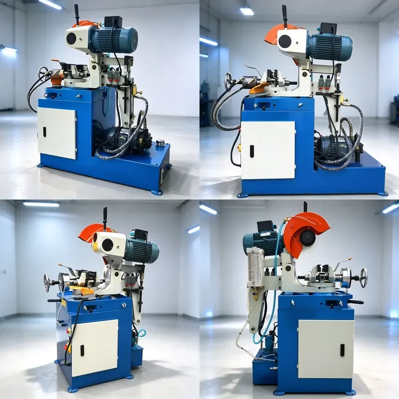 Hydraulic Automatic Pipe Cutting Machine Semi-Auto Metal Tube Cutter for Cold Cutting Stainless Steel Iron Copper Pipes