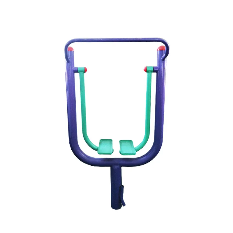 Outdoor Single Walker in Ground Fitness Path Trainer Community Park Walking Equipment for Leg Mobility Aerobic Physical Workout