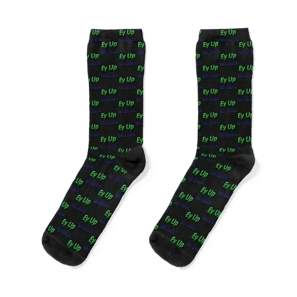 

Nottingham Ey Up Mi Duck Socks Antiskid soccer winter gifts happy with print Male Socks Women's