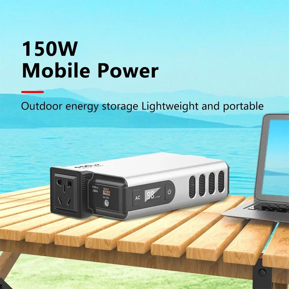 32000mAh Power Station Portable 220V Emergency External Battery Power Supply Charger With LED Display For Laptop Outdoor Camping