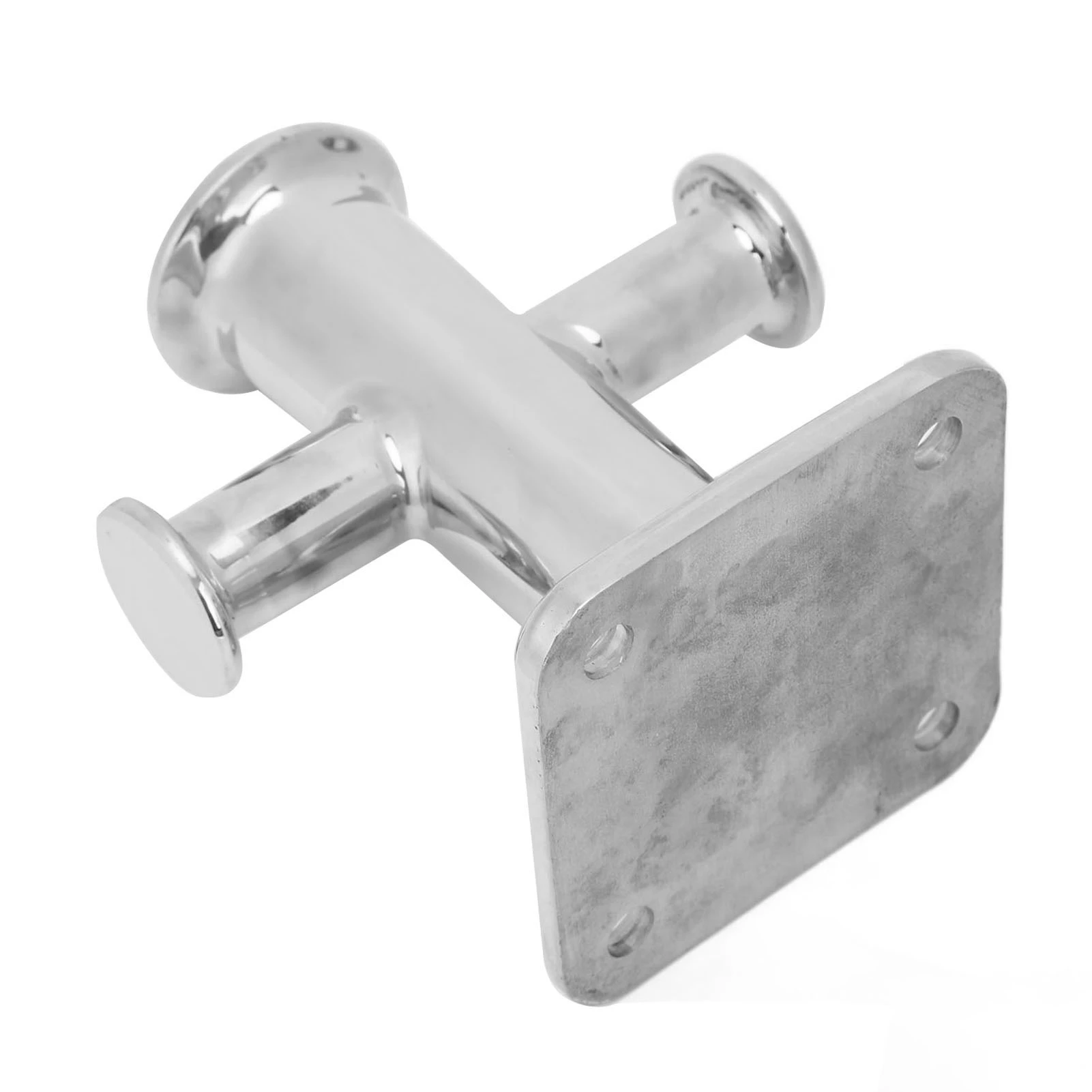 Grampo de amarração para barco, poste de amarração de cabeça única, substituição de grampo de amarração de aço inoxidável para iate, navio, barco de pesca