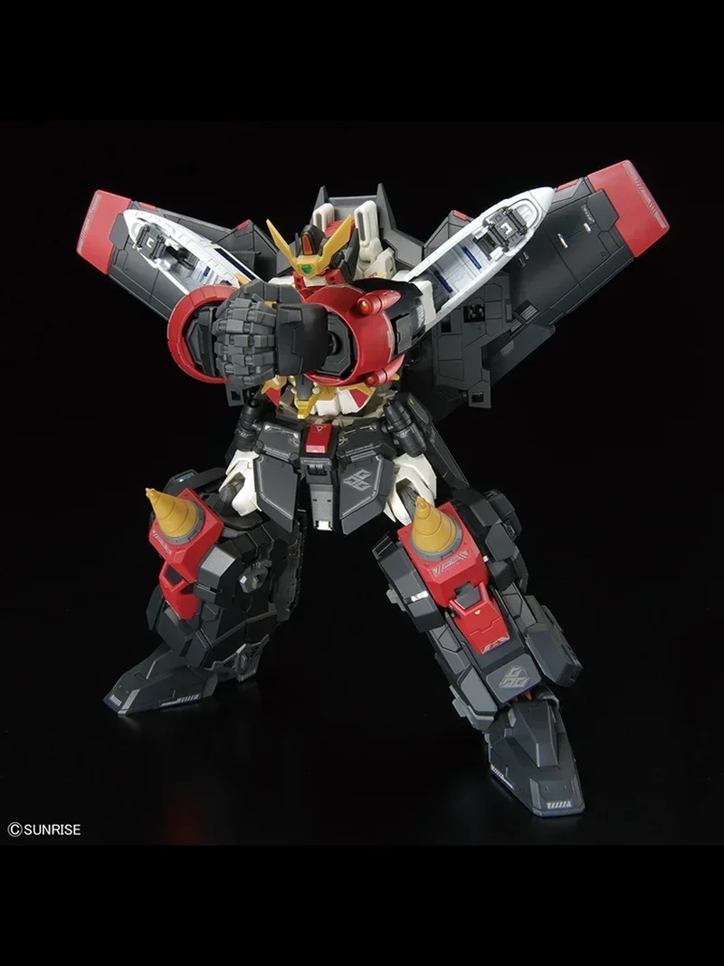 Spot Bandai Rg Gaogaigar Lion King Kai Transformation Combination Action Figure Assembly Collection Model Toy Gift