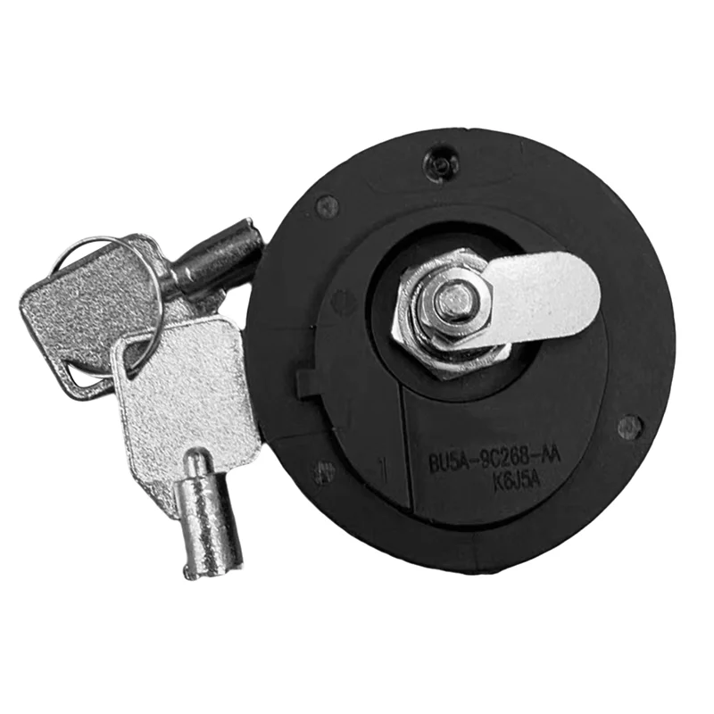 

BU5Z-9C268-AA BU5Z9C268A Car Locking Fuel Door-Gas With Key For Ford F-150 2015-2022 Raptor Mustang Fuel Fill Lock