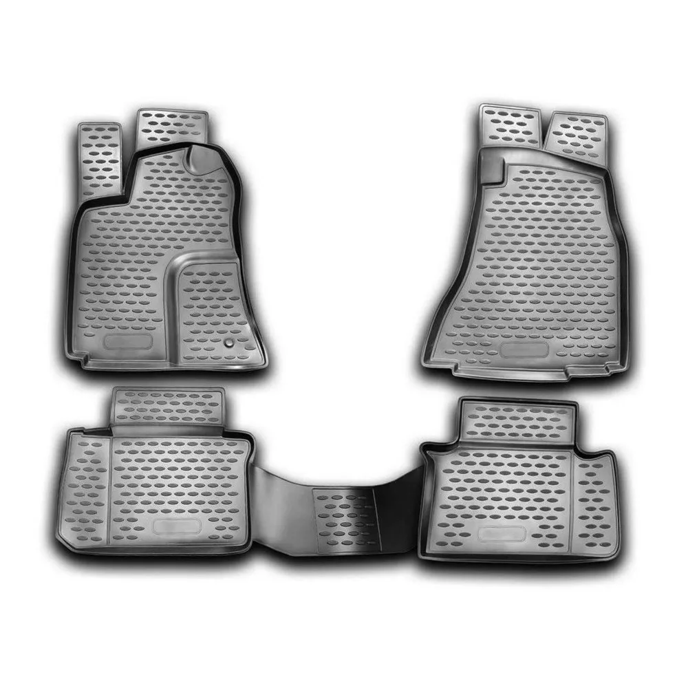 

Floor Mats Liner for Chrysler 300 / 300C 2005-2010 Black TPE All-Weather 4x United States