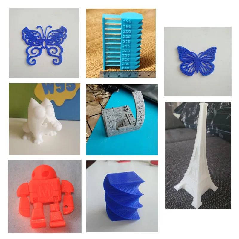 NorthCube PLA/ABS/PETG 3D Printer Filament 1.75MM 343M/10M10Colors 1KG 3D Printing Plastic Material for 3D Printer and 3D Pen