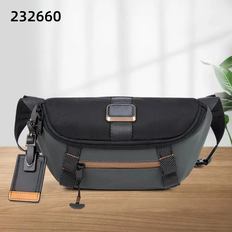 

Men's Slim Waistpack Crossbody – Ballistic Nylon Shoulder Bag, Minimalist Everyday Carry Model 232660
