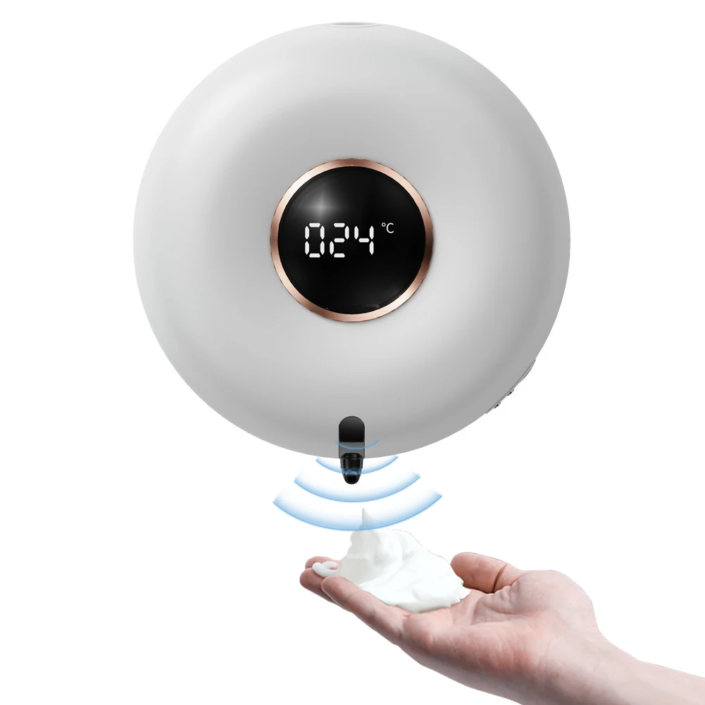 

Automatic Electric Liquid Hand Sanitizer Pump USB Rechargeable 280ML Foaming Soap Dispenser IPX5 Waterproof Dish Soap Dispenser