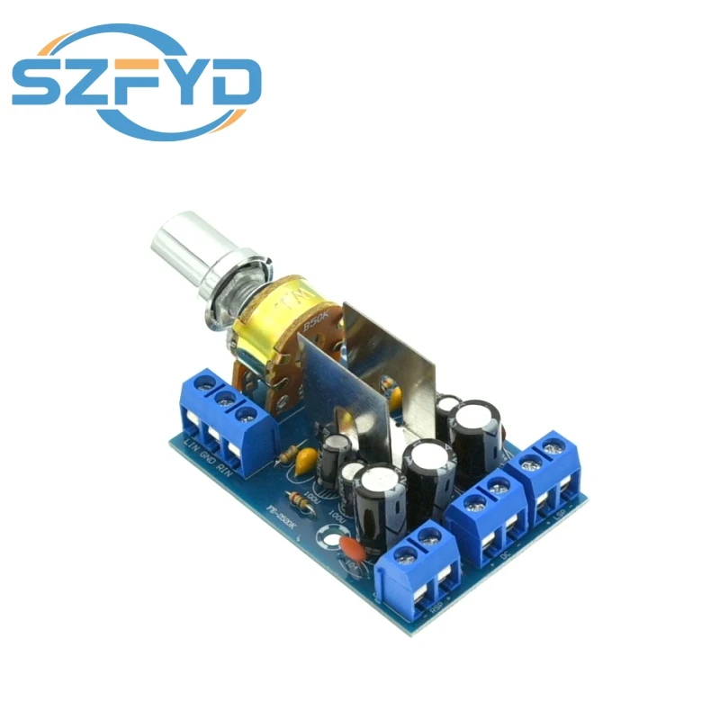 TEA2025B Mini Audio Amplifier Board Dual Stereo 2.0 Channel Amplifier Board For PC Speaker 3W+3W 5V 9V 12V CAR