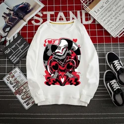 Cartoons Helluva Boss New Fleece Sweatshirts Harajuku Streetwear Top Autumn Spring O Neck Pullover Hoody Mens