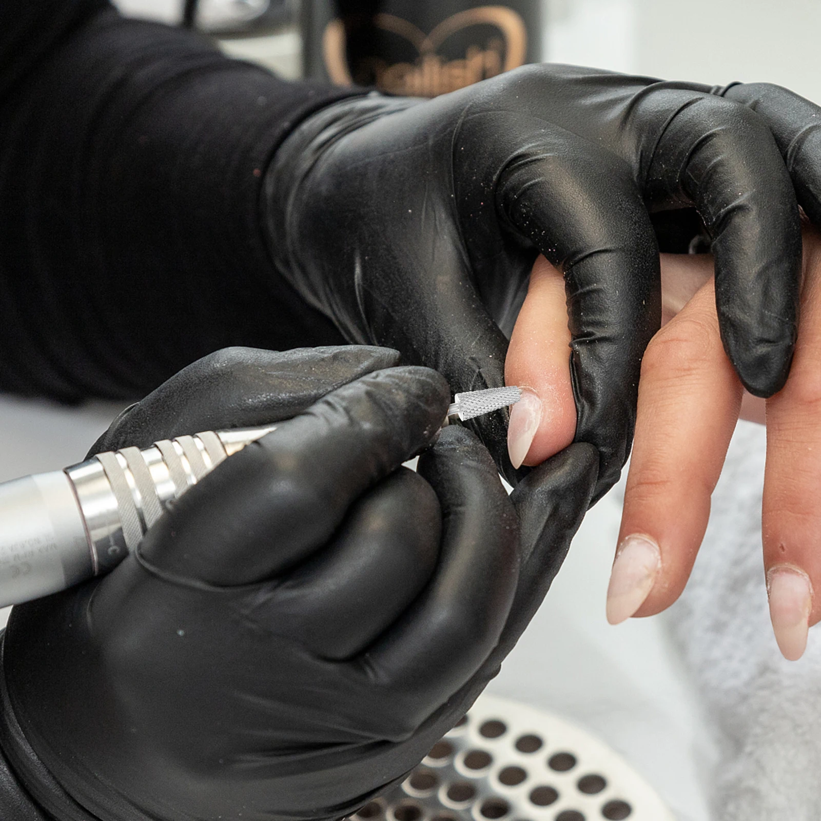 Testa per lucidatura per punta per molatura per unghie in acciaio al tungsteno ad alte prestazioni per strumenti per pedicure manicure Trapano elettrico per rimodellatura di precisione