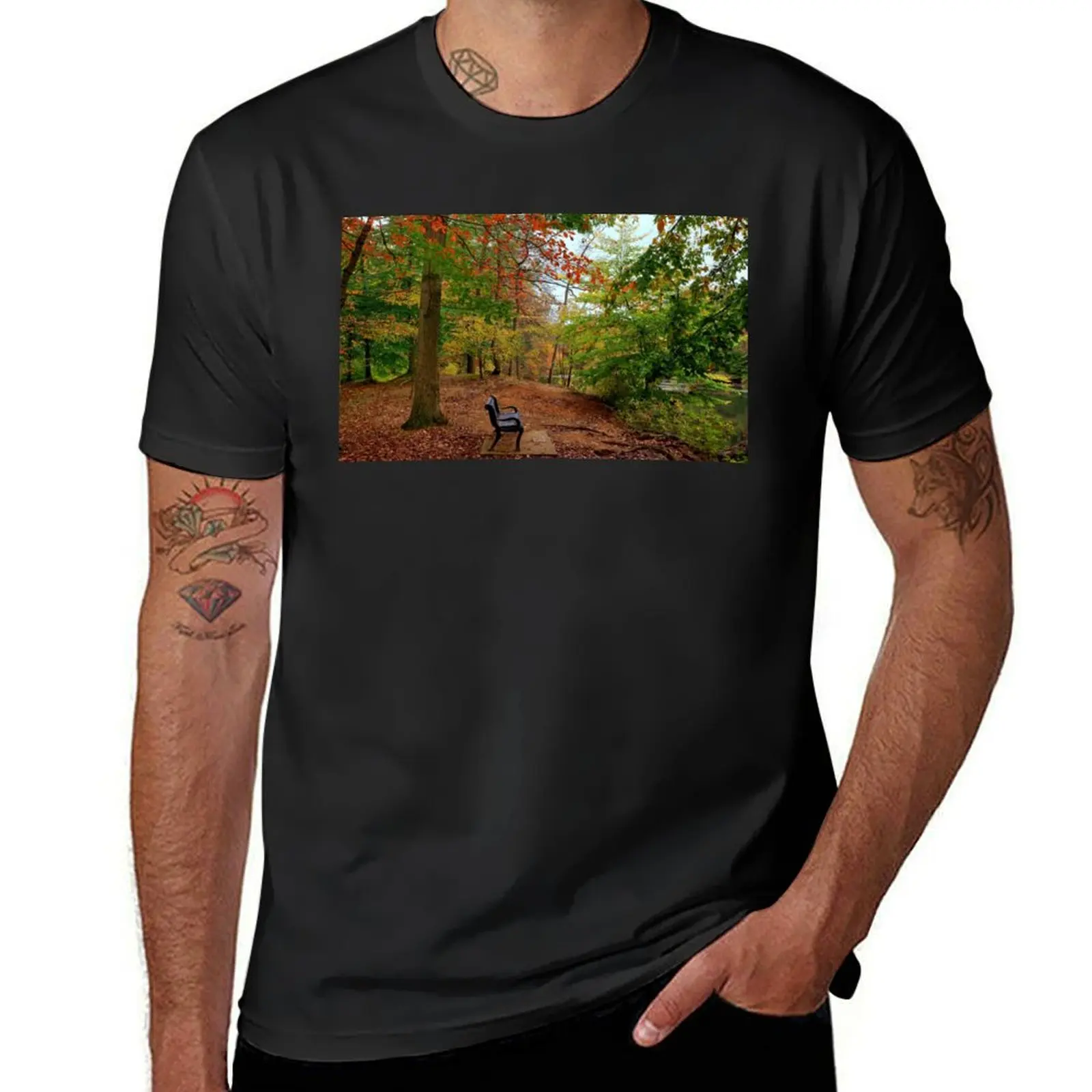 

The Colors of October T-Shirt summer top animal prinfor boys t shirts for men