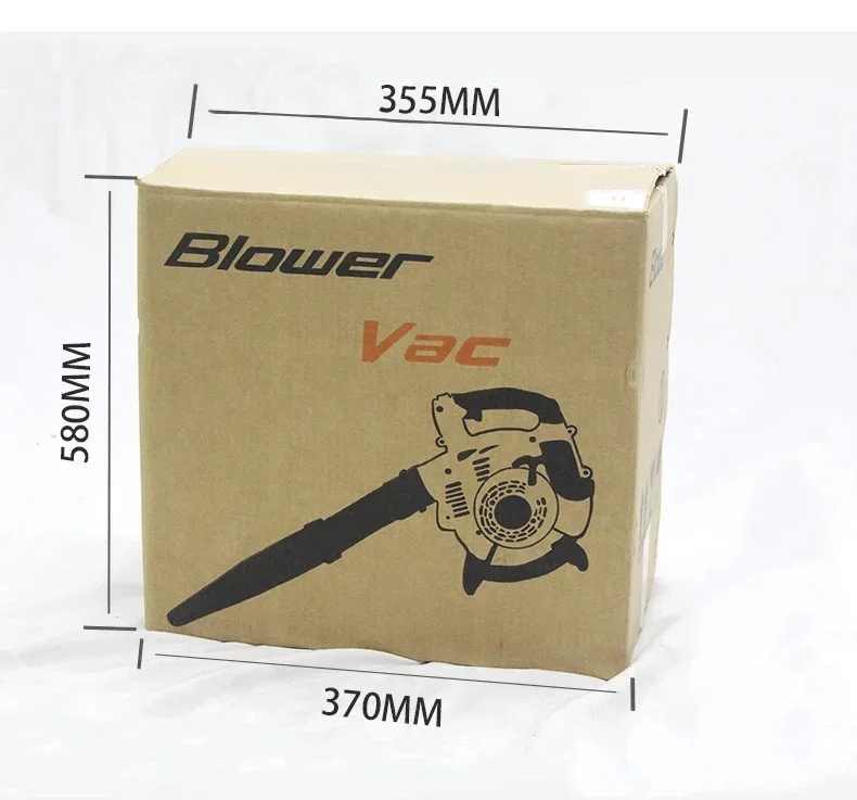 Peniup Udara Gas Nirkabel Portabel EB260JA Peniup Salju Dua Tak Daya Tinggi Ransel Bensin Taman Jenis Peniup Daun