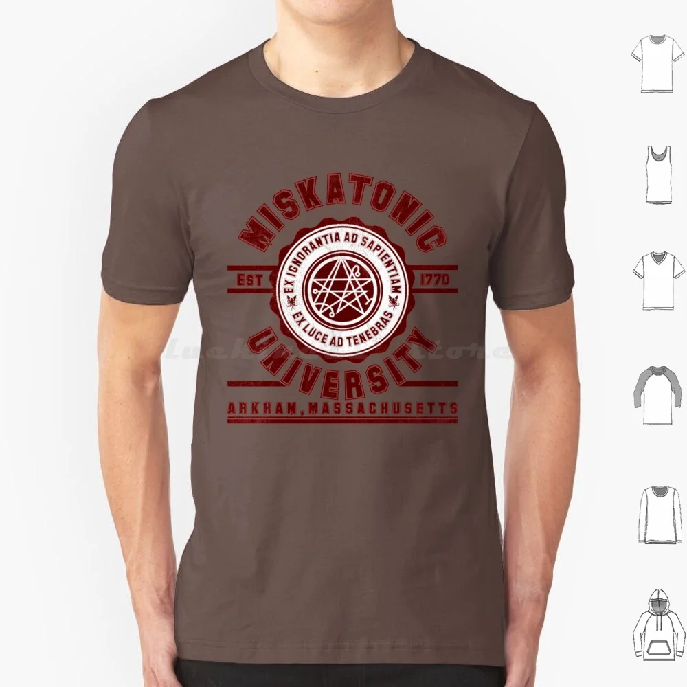 University Of Miskatonic Alma Mater T Shirt Men Women Kids 6xl Book Rpg Call Of Cthulhu Arkham Retro Vintage Ma Gods Game