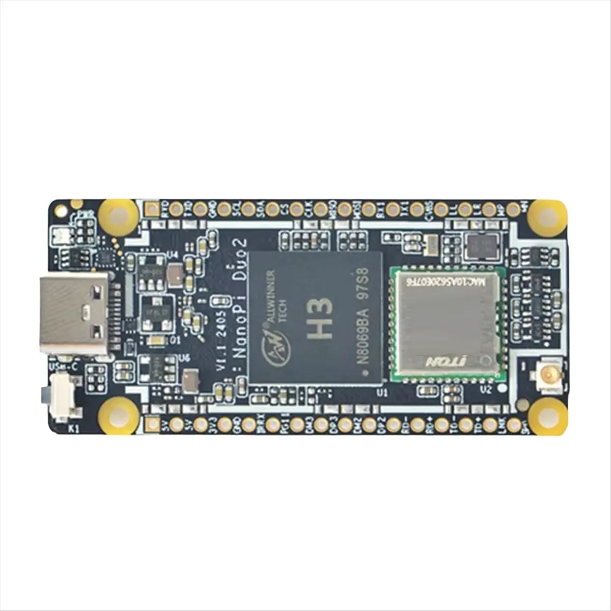 [VALUE PACK] Duo2 V1.1 Development Board Allwinner H3 IoT Motherboard 512MB DDR3 RAM
