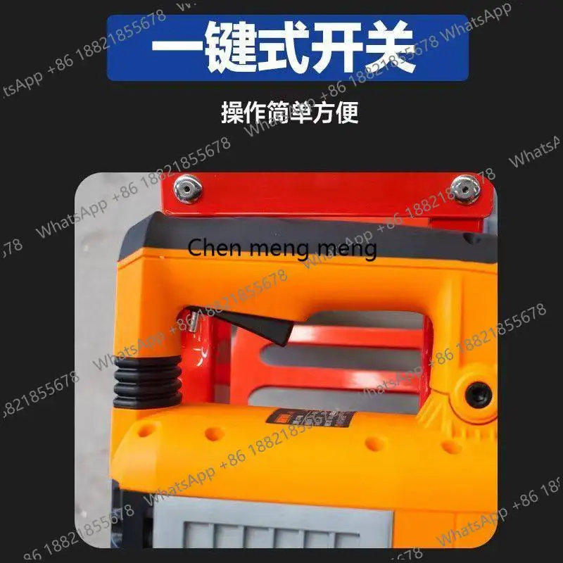 Push electric pick car Tile shovel machine Plastic floor crushing shovel 5