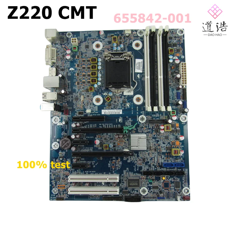 

655842-001 For HP Z220 CMT Workstation Motherboard 655581-001 655842-601 LGA 1155 DDR3 Mainboard 100% Tested Fully Work