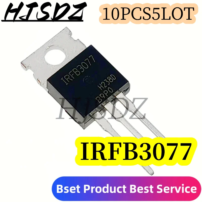 10pcs IRFB3006 IRFB3077 IRFB3207 IRFB3306 IRFB3607 IRFB4110 IRFB4227 IRFB4310 IRFBC40 IRFB4110PBF IRFB3207 IRFB TO-220