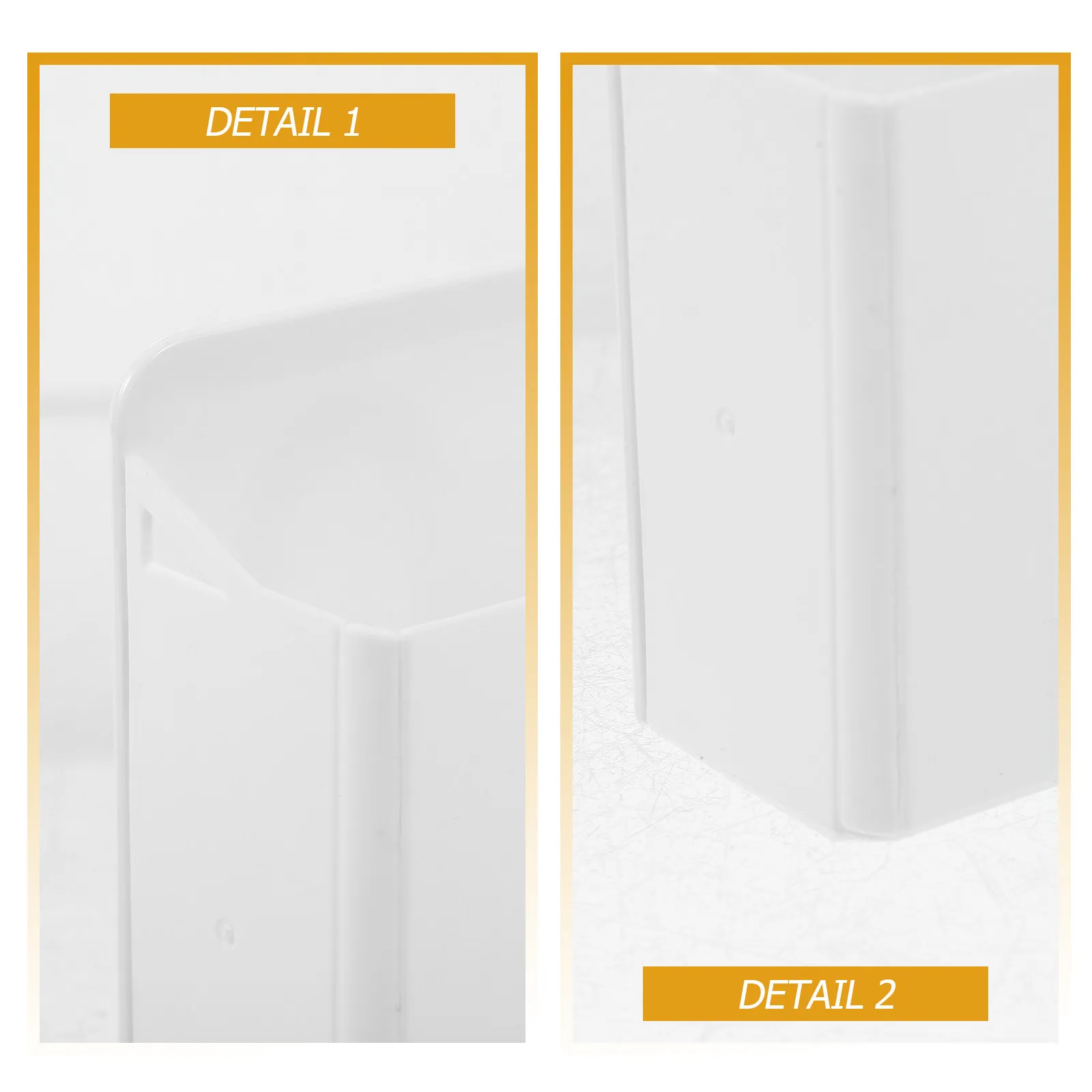 

2Pcs ABS Suction Cup Pen Holder Whiteboard Storage Box Adjustable Compartment Marker Organizer Pencil Case Office Desk