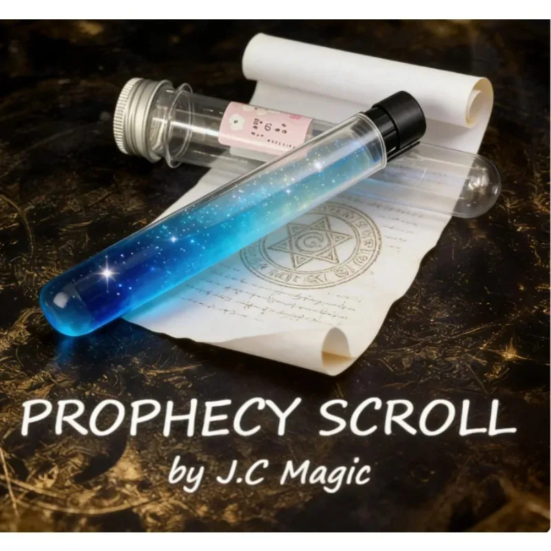 Prophecy Scroll by J.C Magic Trick Mentalism Prediction Close-Up & Stage Illusion Prop for Magicians