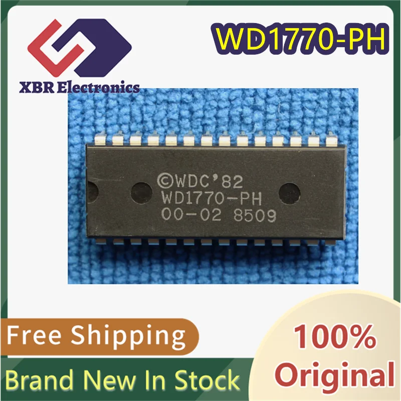 (1/10 piece) WD1770-PH DIP WD1770 Disk Controller Chip Plastic-encapsulated IC Brand New Genuine Original In-Stock