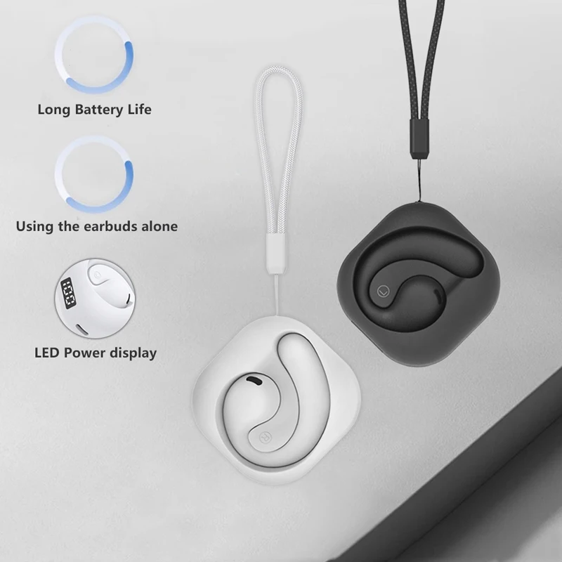 Wireless Headphones earring Earphones Digital Display Gaming Headsets Music Earbuds With Microphones Supports all smartphone