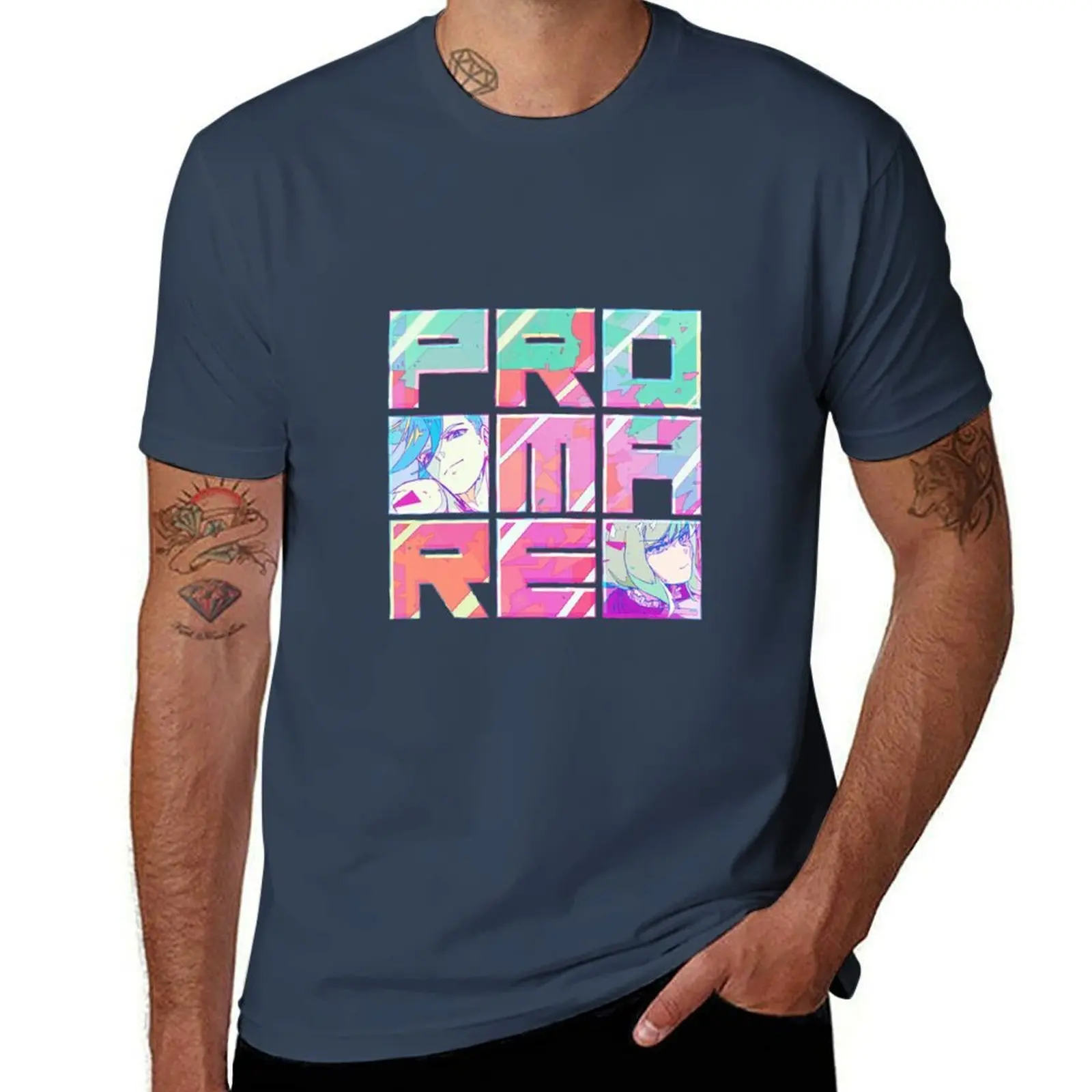 

PROMARE original design Lio + Galo T-Shirt Plus Size Quick Dry Sports Tee