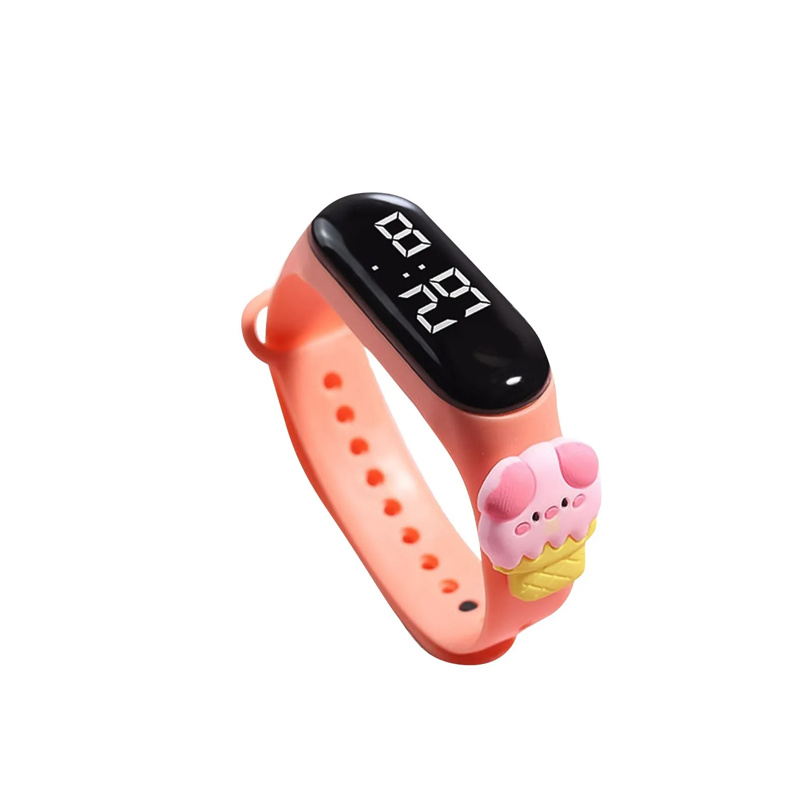 2024 New Sports Watch Outdoor Silicone Bracelet Electronic Watch  Cartoon Bracelet Digital Watches Unisex Gift