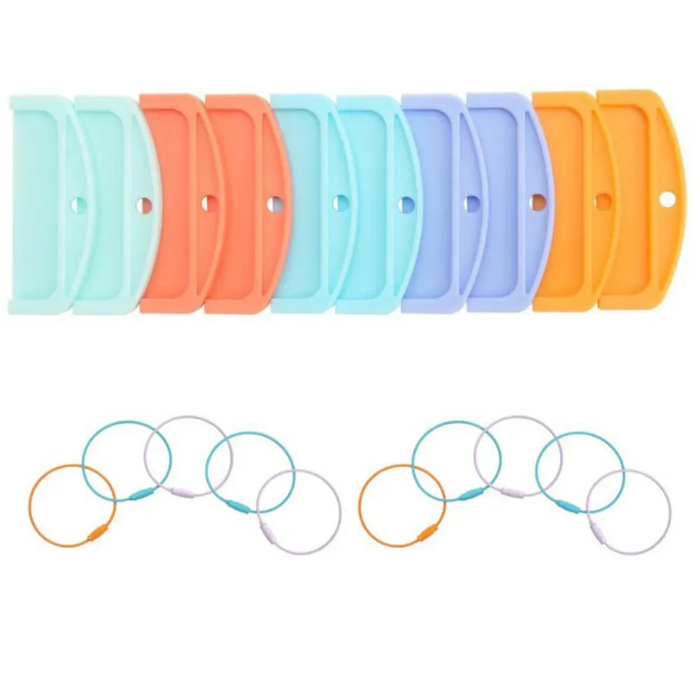 For Yoto-Mini ABS Card Holder Set With 10 Loops Travel-Friendly Card Storage Cover Organizer Audio Replacement Accessories