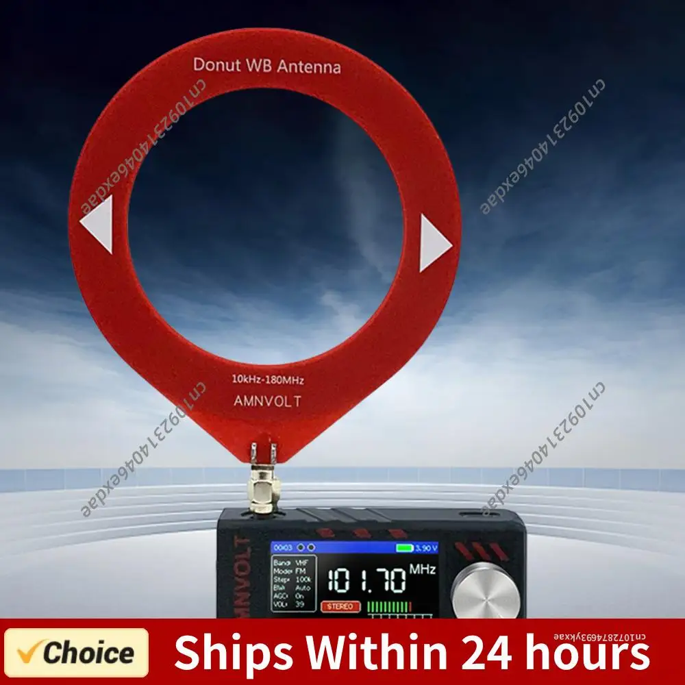 

Карманное мини-радио с IPS-экраном 1,9 дюйма, SI4732, DSP-радио на все диапазоны FM/AM/SSB с усилителем для наушников, антенной TYPE-C SMA, ESP32-S3 V3S