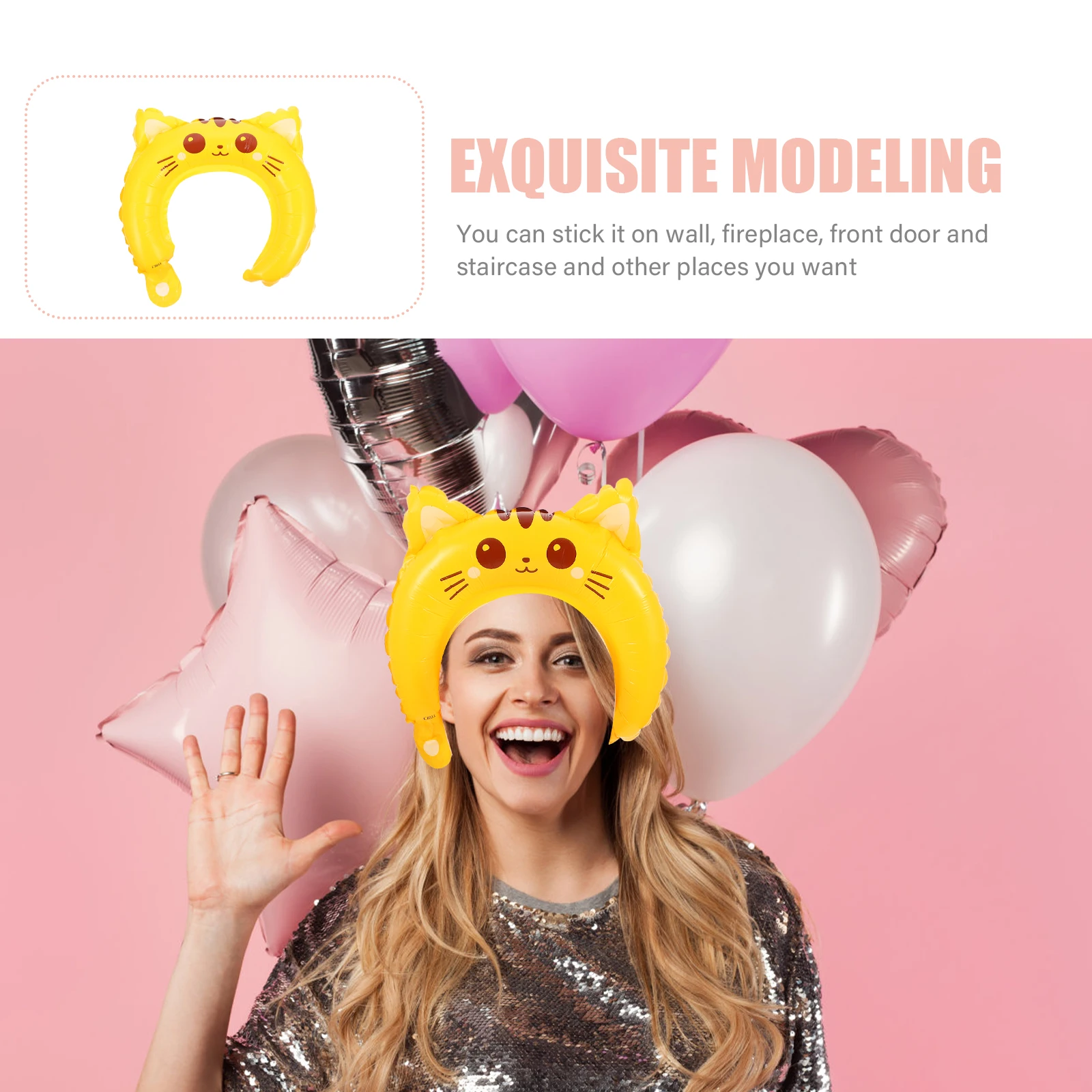 

50pcs Kids Design Party Decorative Inflatable Adornment For Children Birthday Celebration Home Decoration Aluminum Foil Balloons