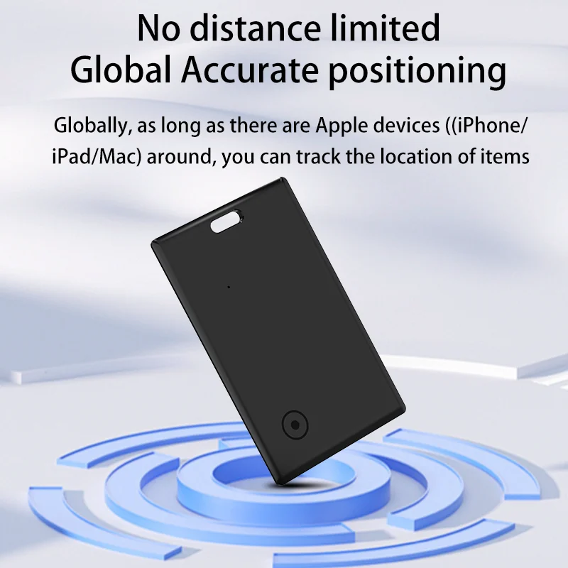Durable Waterproof Bluetooth Key Finder Anti Lost Tracker Smart Locator Tag Bidirectional Alarm for Travel Luggage Bags Pets