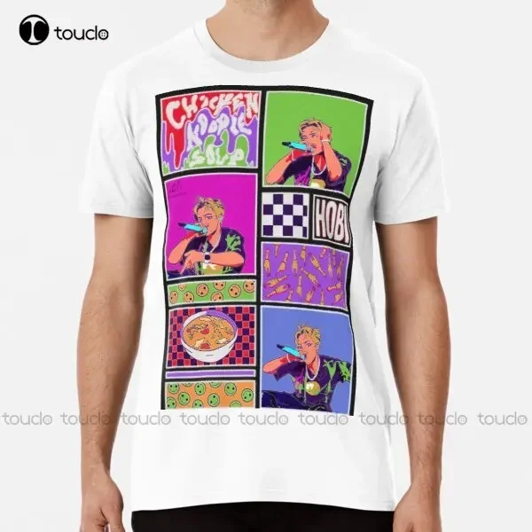 Chicken Noodle Soup Premium T-Shirt T Shirt Print Printer Custom Aldult Teen Unisex Fashion Funny New Xs-5Xl Fashion Funny New