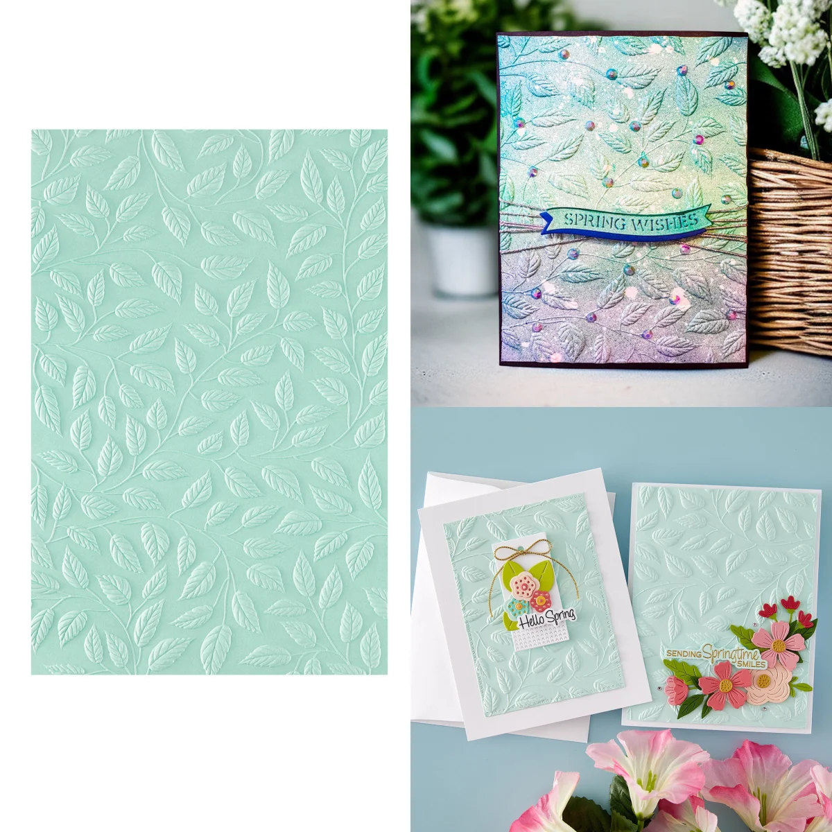

Shady Leaves Botanical Bunny Ink to Petal Metal Cutting Dies Clear Stamps Stencil Hot Foil for DIY Scrapbook February 2026 New