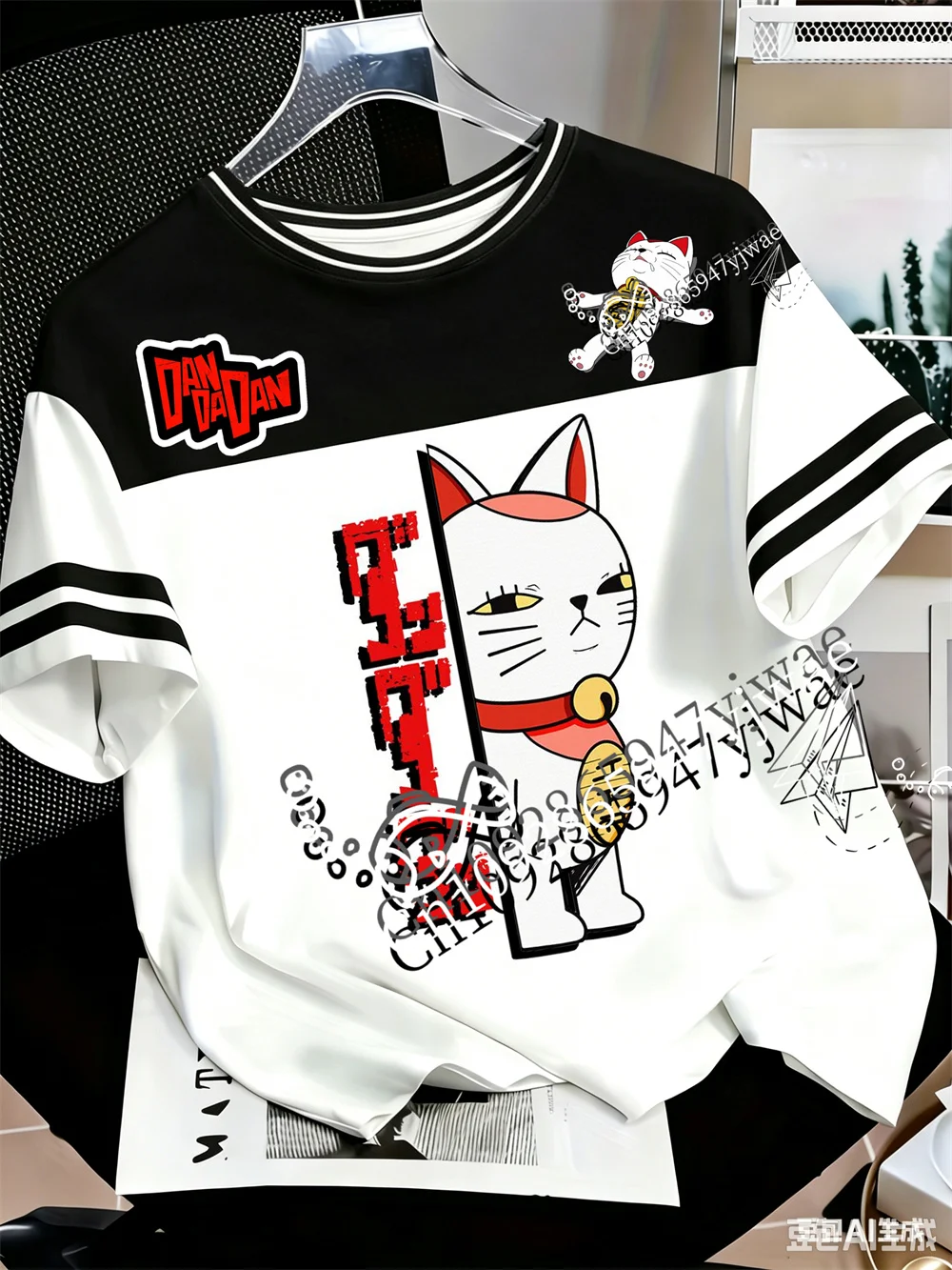Dandadan Turbo Granny Takakura Ken Ayase Momo 3D-gedrucktes Kurzarm-Anime-Fan-T-Shirt Y2k Streetwear Sommer Erwachsenen- und Kinder-T-Shirt – Detail 5