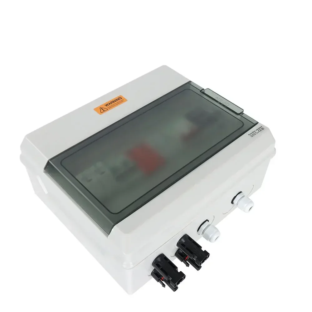 WSDB-PV1/1 صندوق مجمع صفيف Pv بالطاقة الشمسية مقاوم للماء والغبار 1 في 1 خارج 1 سلسلة صندوق بطارية تيار متردد تيار مستمر لنظام طاقة الألواح الشمسية