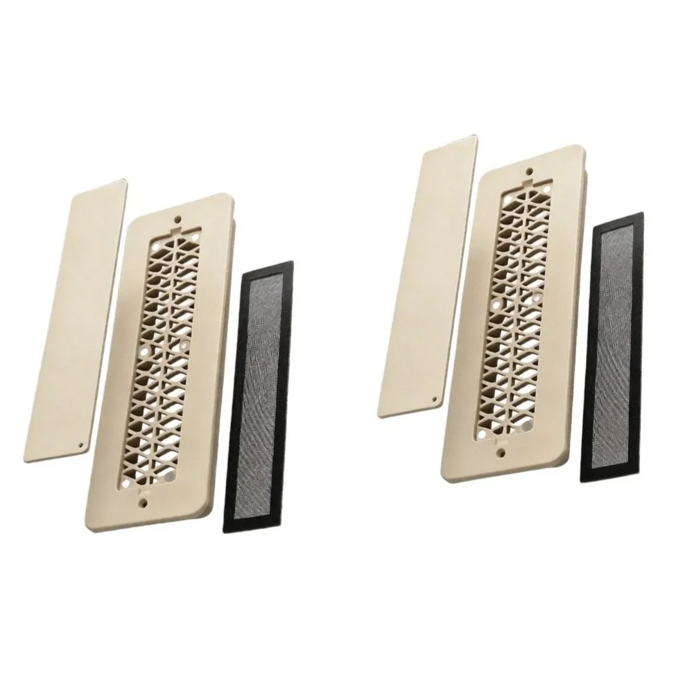 Insects-proof Mesh RV Floor Vent Wearproof Material Non-deformation Design Quick-switch Cover For Floor Ventilation
