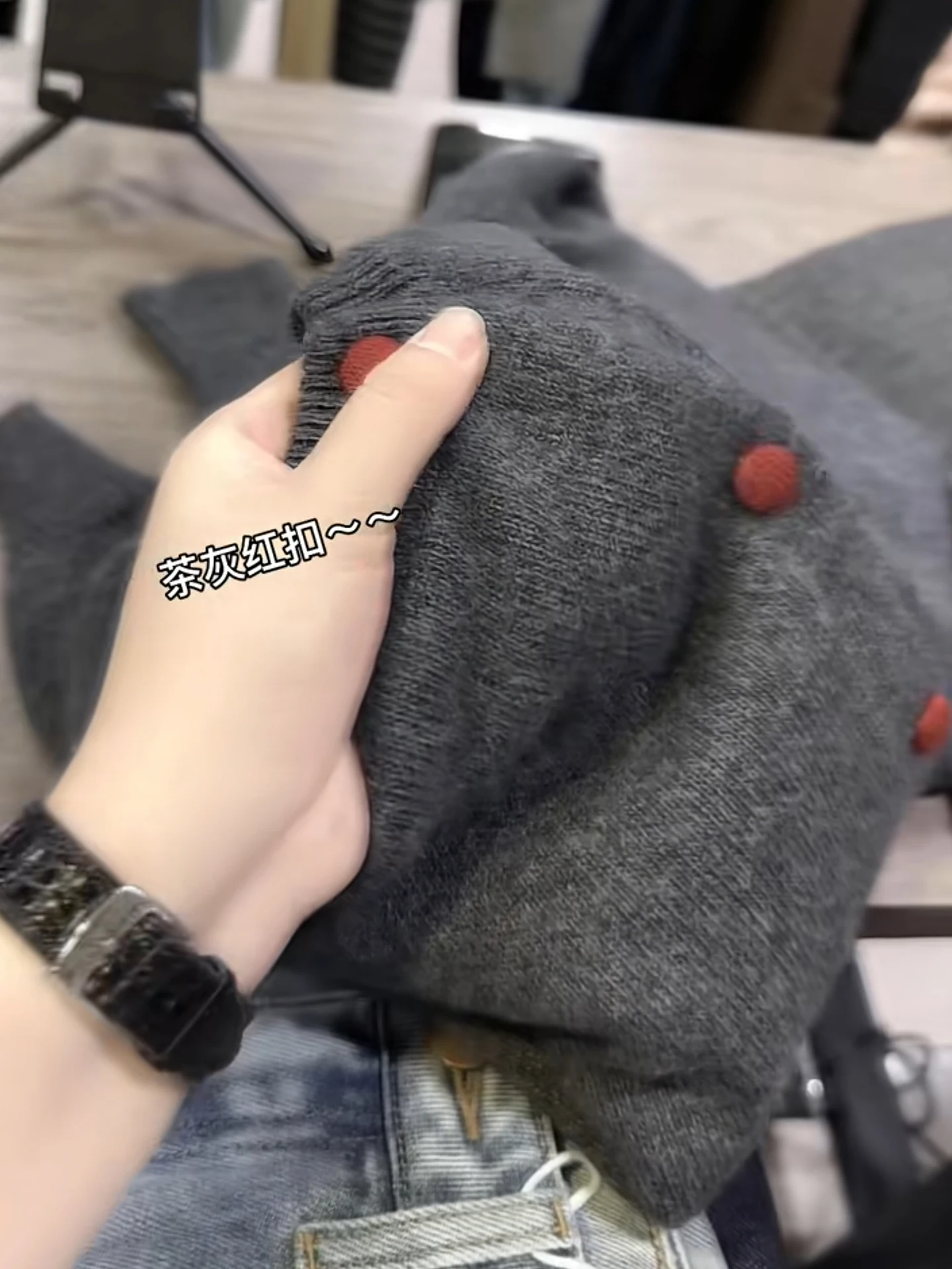 Lamb Camere Knitted Cardigan Sweater round Ne Casual Long Sve Comfortable Faionable Winter New Arrival Women's Top