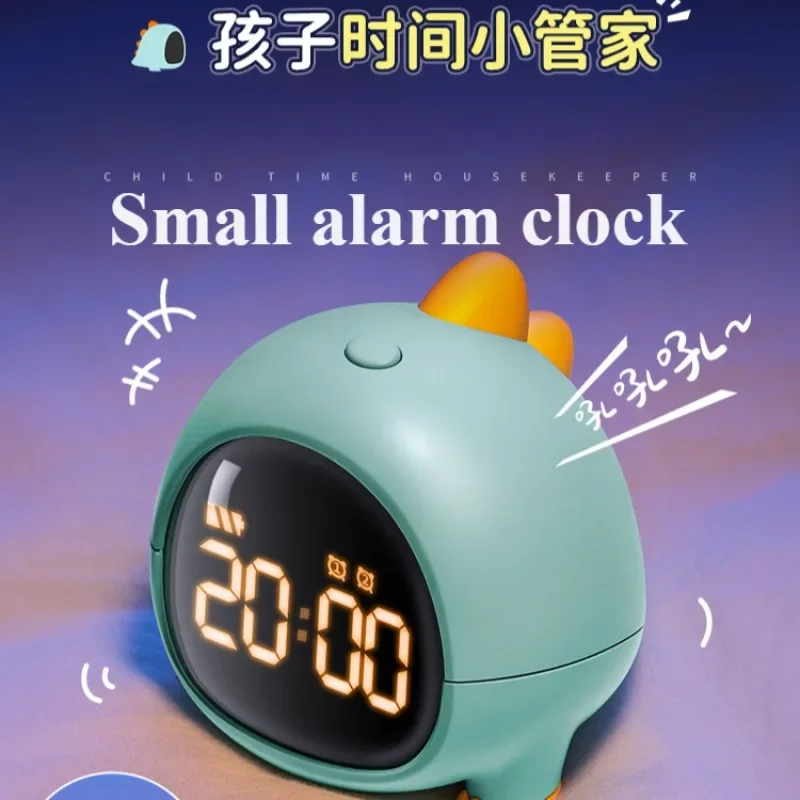 Small alarm clock for students Wake up artifact for children and boys Smart electronic clock Alarm timer